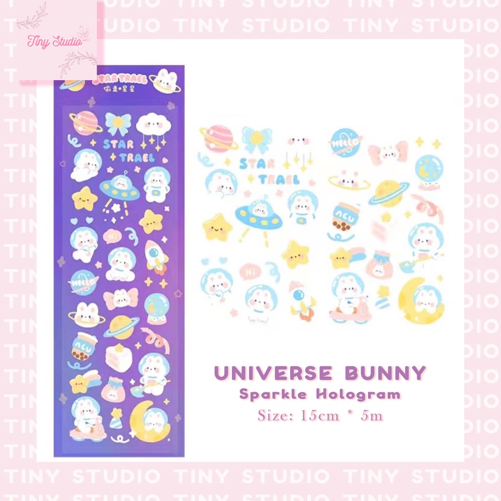 Kawaii Cute Sticker Decoden Journal Scrapbook Sticker Bunny Teddy ...