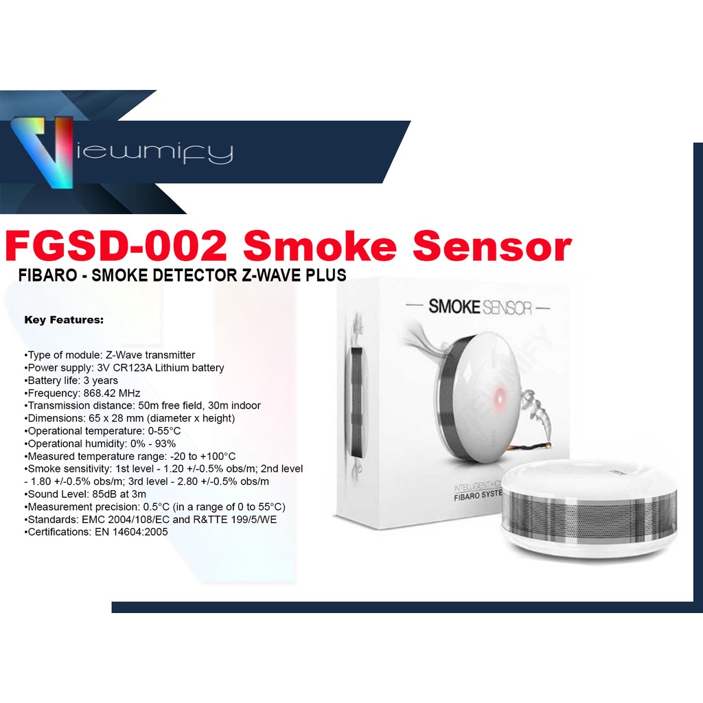FGSD-002 Smoke Sensor | Shopee Philippines