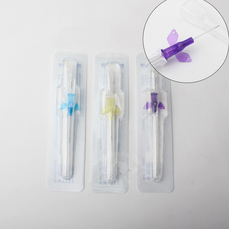 New Disposable Butterfly Type IV Cannula Intravenous Injection Catheter ...