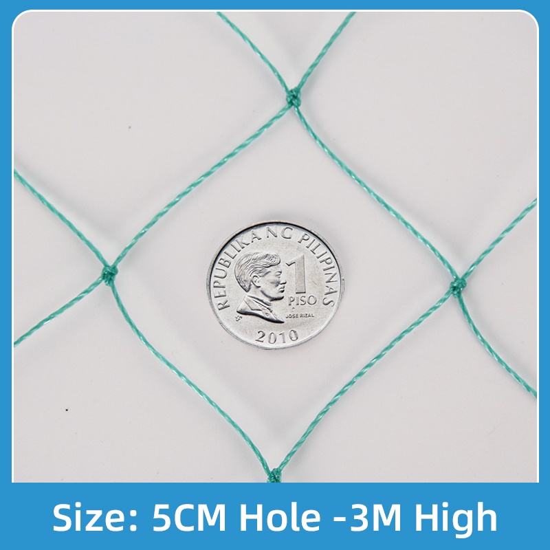 30M/50M/100M Chicken Net Poultry Nylon Net Net Range Net Ranging net Aqua nets Shopee Philippines