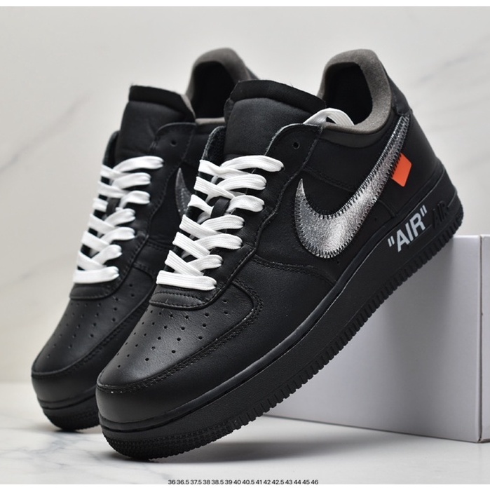 OFF WHITE x Nike Air Force 1 '07 Low Fashion Skate Shoes Casual ...
