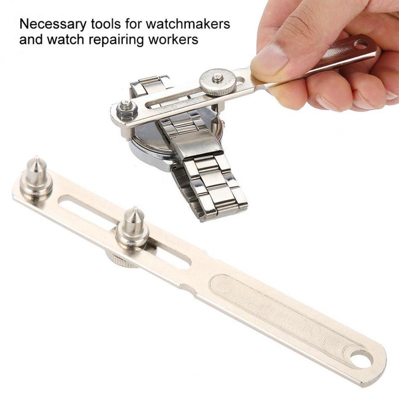 Silver round head two claw open back cover tool watch repair tool