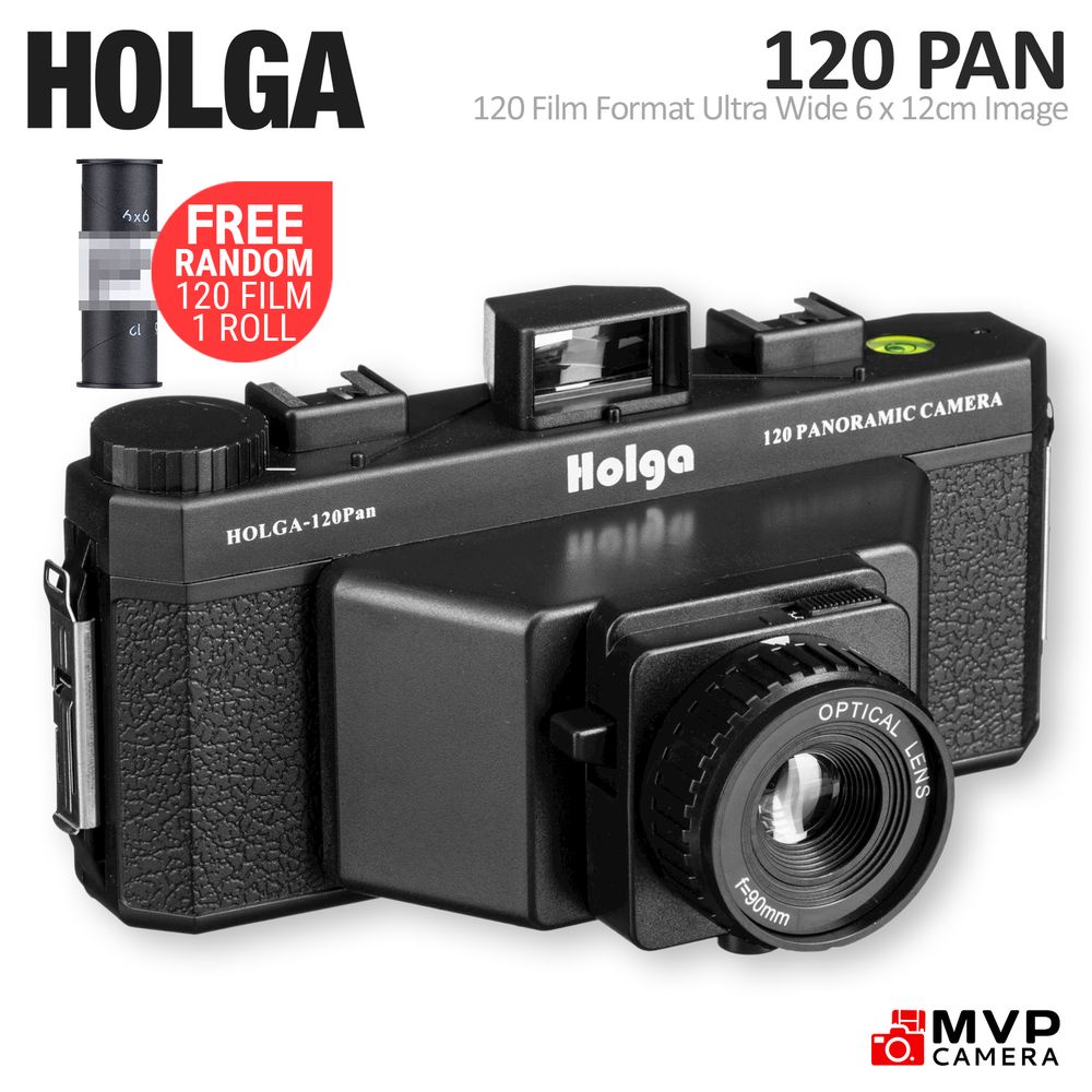 HOLGA 120 Pan Panoramic Medium Format Film Plastic Reusable Camera MVP