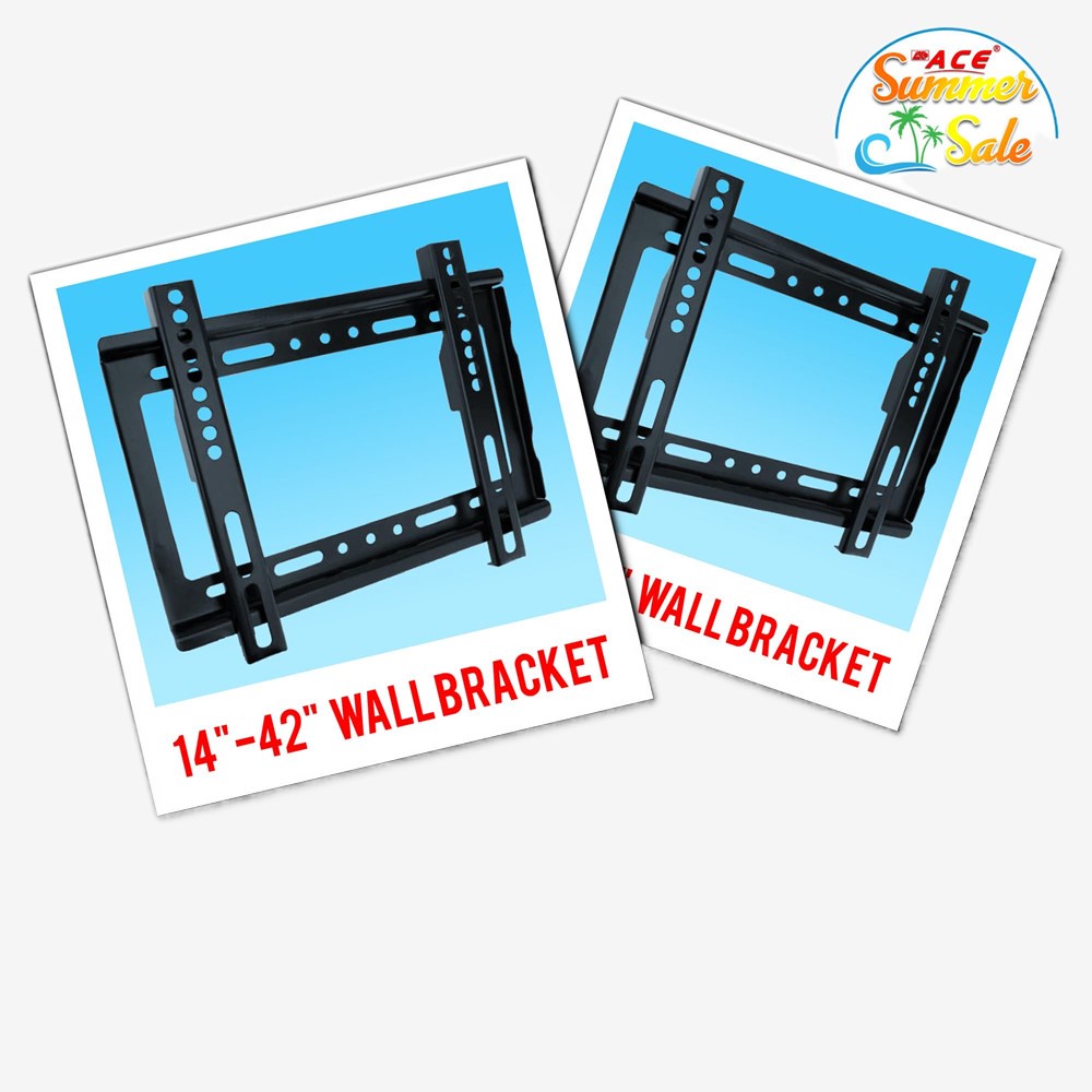 14 42 LED/LCD/PDP Flat Panel Tv Wall Mount Wall Bracket (BUY 1 GET 1