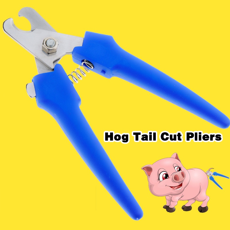 Livestock Piglet Tail Cutter Pliers Stainless Steel Piglet Tails