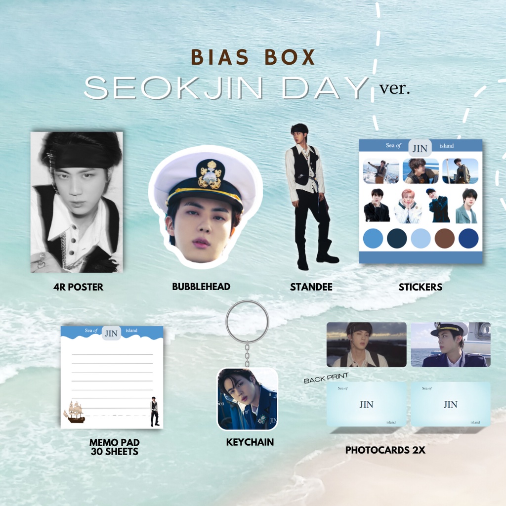 SEOKJIN Photofolio BIAS BOX: Jin Day ver. | Shopee Philippines