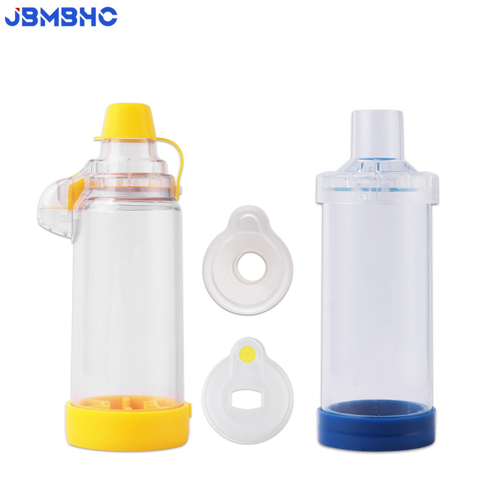 Silicone Asthma Inhaler Fog Cup Nebulizer Canister Sprayer Inhalation