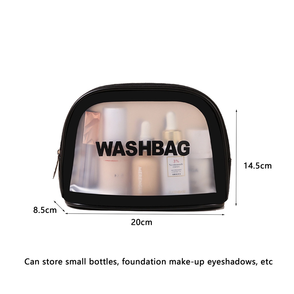 Waterproof Portable Transparent Cosmetic Make up Skin Care Beach Wash ...