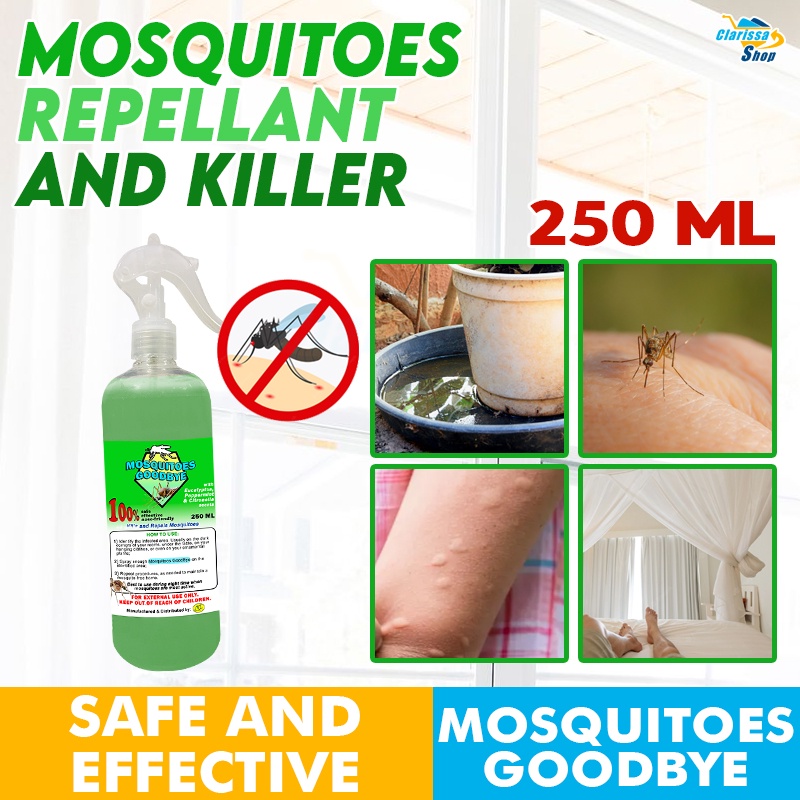 Mosquitoes Goodbye Spray 250ml Mosquito Killer Repellant Anti-dengue ...