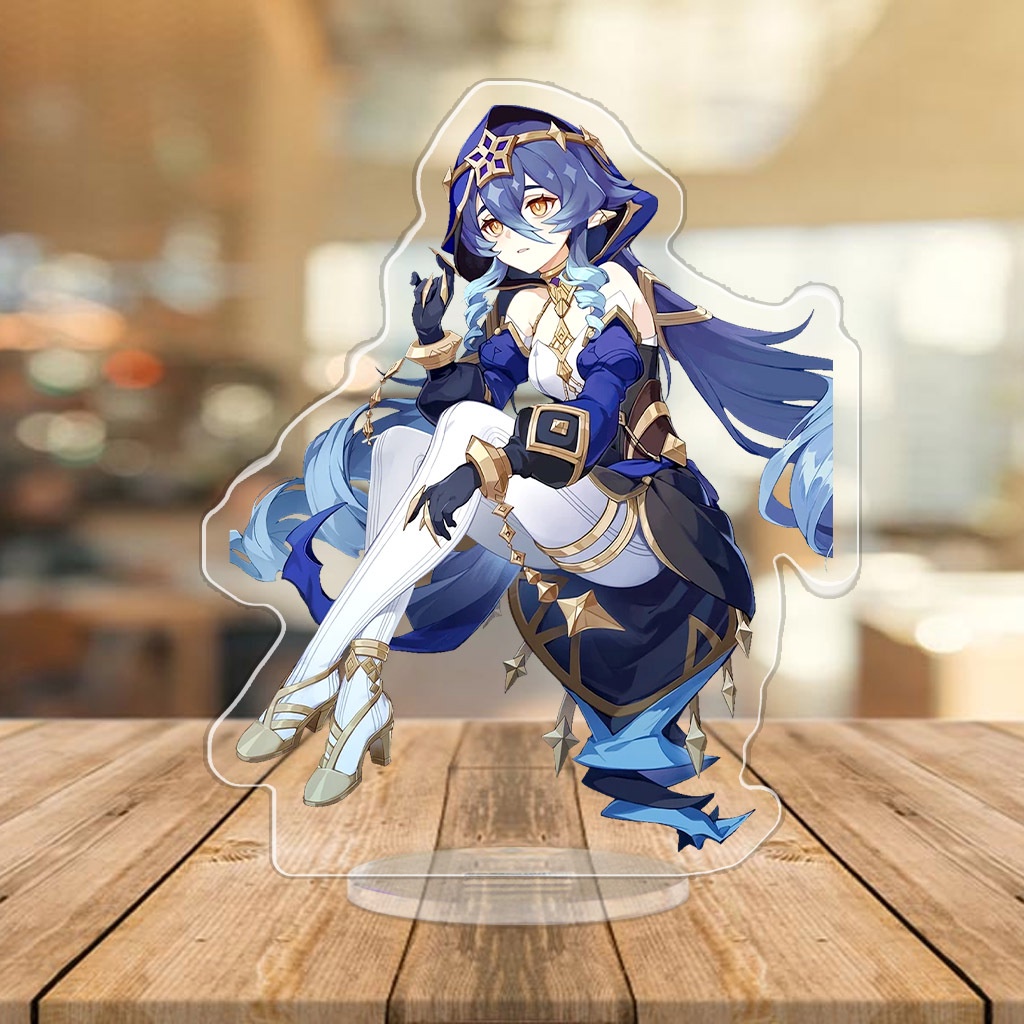Super durable and beautiful acrylic standing standee model printed with ...