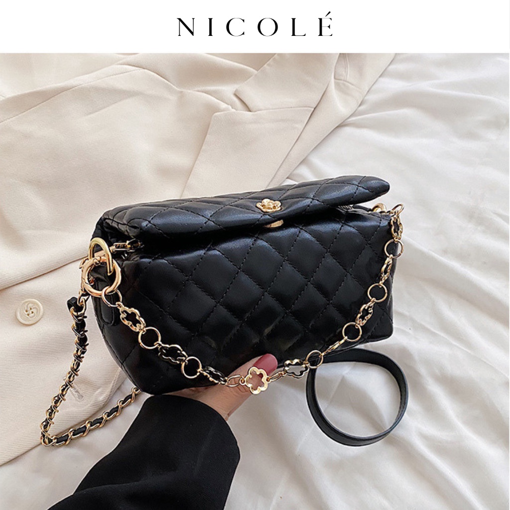 Della High Quality Leather Crossbody Sling Bag Shoulder Bag | Shopee ...