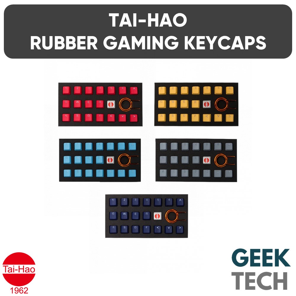 Tai-Hao Rubber Gaming Backlit Keycaps - 18 Keys | Shopee Philippines