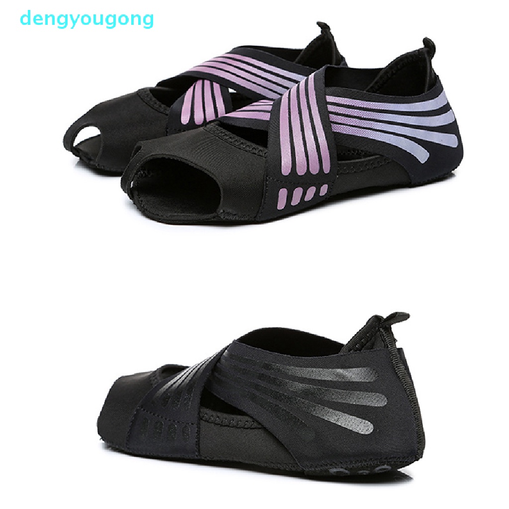 dengyougong NonSlip Gym Yoga Shoes Flat AntiSlip Sole Ballet Fitness