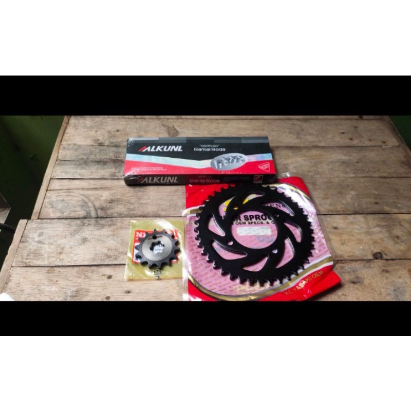 YSK CHAIN SET VEGA FORCE I/VEGA FORCE CLASSIC/ YAMAHA SIGHT/VEGA ZR RR ...