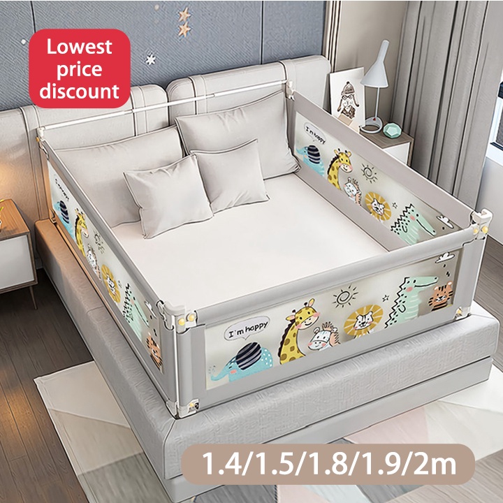 Baby Bed Fence Baby Bed Rail Guard For Baby Kids Safety Queen Size