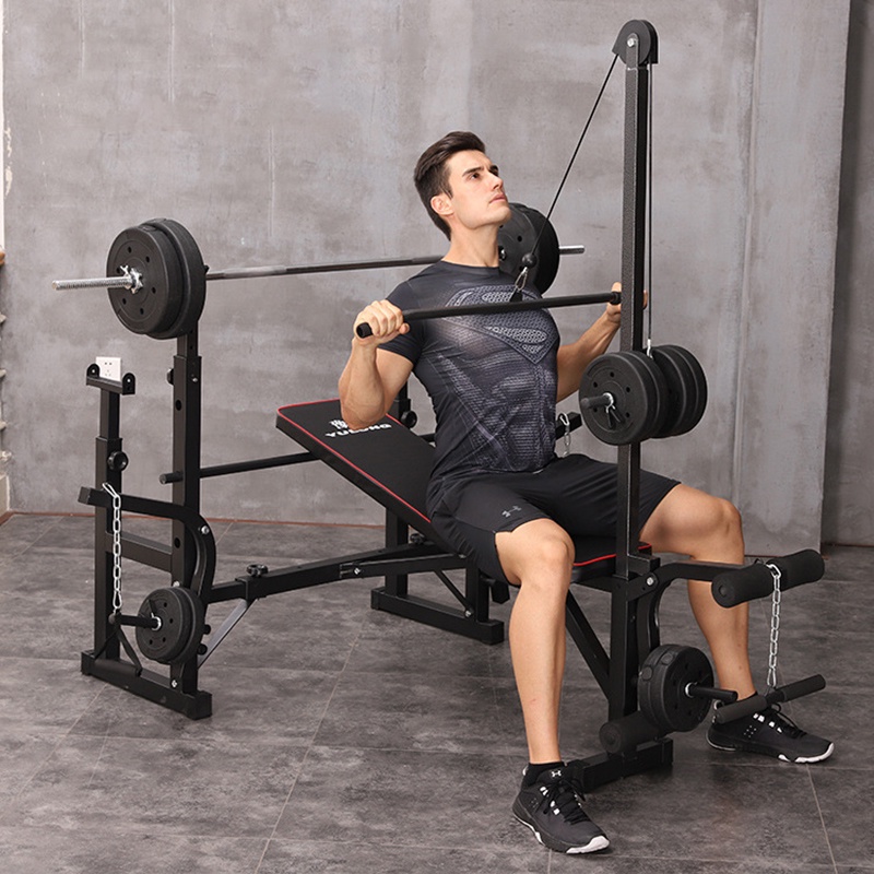 POWERGYM 7 In 1 Weightlifting Bed/Bench Press/Oblique PushUp/Oblique