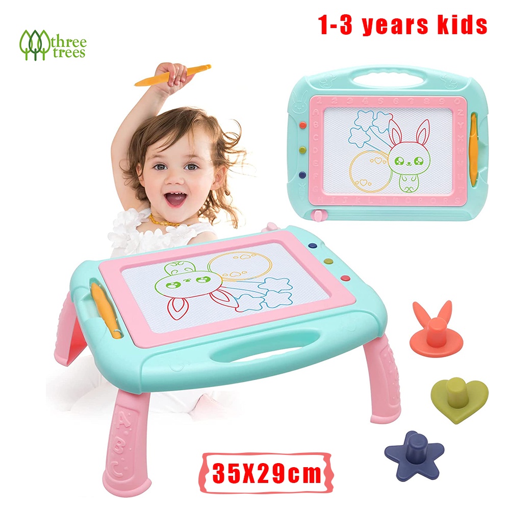 Toddler Girl Toys for 3 Year Old Magnetic Drawing Board Kids Toys for 1 2 3 Year Old Girls Boys Birthday Gift for Kids Magna Erasable Doodle Board Baby Toys Shopee Philippines