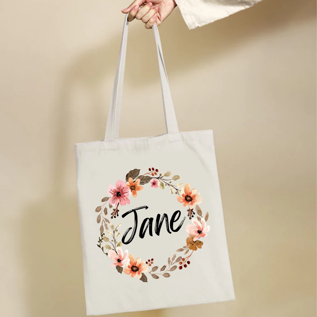 Customised name box tote – Bagio