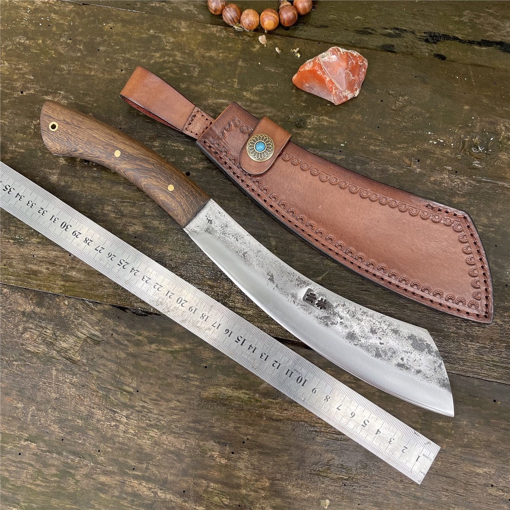 Husa Yunlin handmade hatchet machete Japanesestyle Palan knife