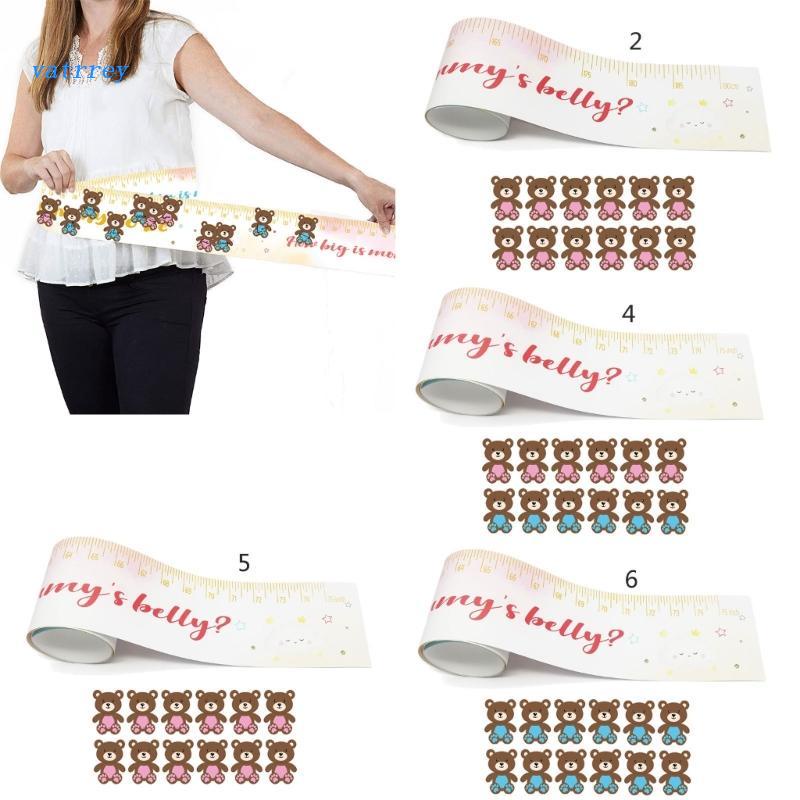 Va guessing baby shower games supplies mommy s belly sign 12 cartoon