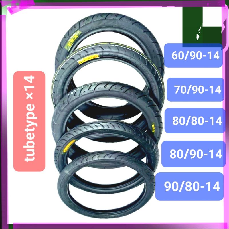 KRX TUBETYPE 70 90 14 80 80 14 80 90 14 90 80 14 Shopee Philippines