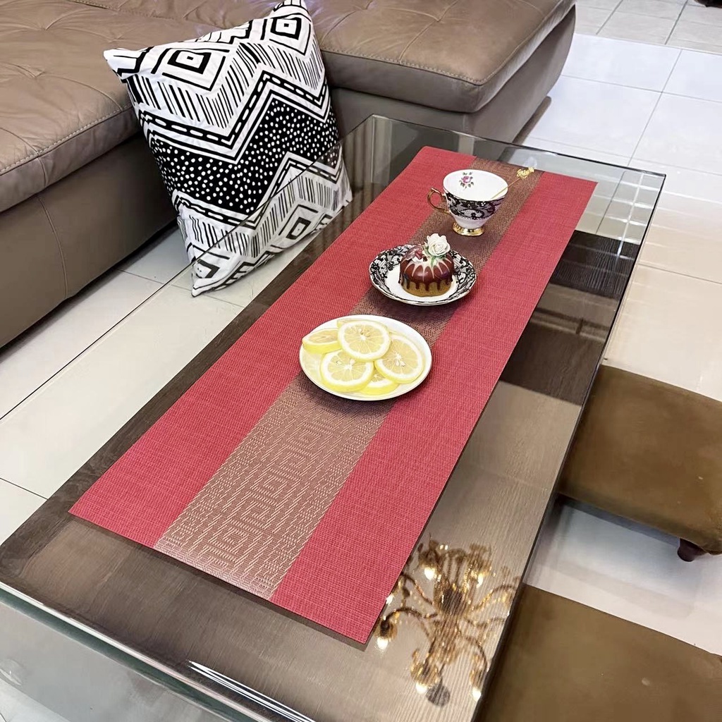 Table Runner 4 seater Waterproof Table Runner Placemat Minimalist ...