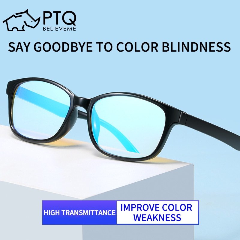 Color Blind Glasses New Double sided Coating Transparent EyeglassesTraffic Light Color Weak Glasses Unisex Eyewear PTQ Shopee Philippines