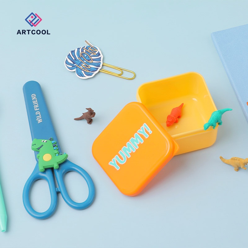 Children Handcraft Education Dinosaur Series Safety Paper Cutting ...