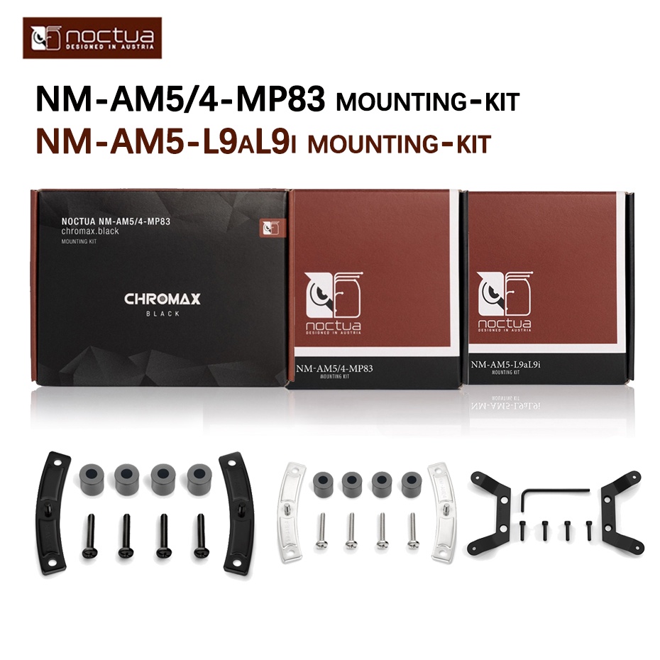 Noctua NM-AM5/4-MP83 MP78 L9aL9i Mounting-kit AMD-AM5-AM4 Socket For ...