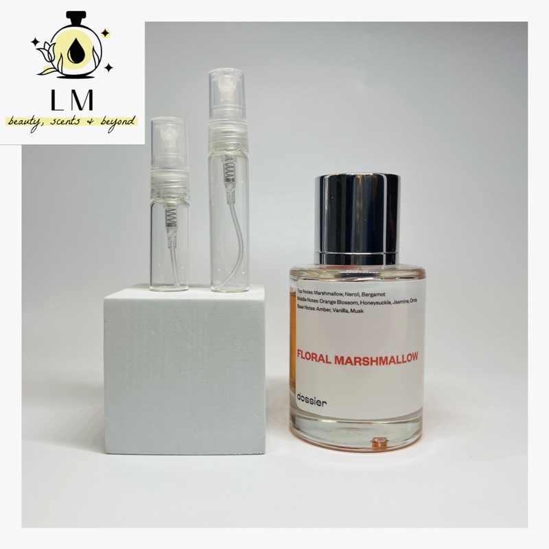 Dossier Floral Marshmallow EDP for Women in 3ml/5ml [decant] Shopee