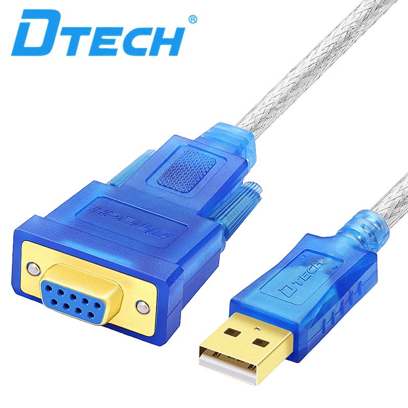 DTECH USB to RS232 DB9 Female Serial Adapter Cable Windows 11 10 8 7