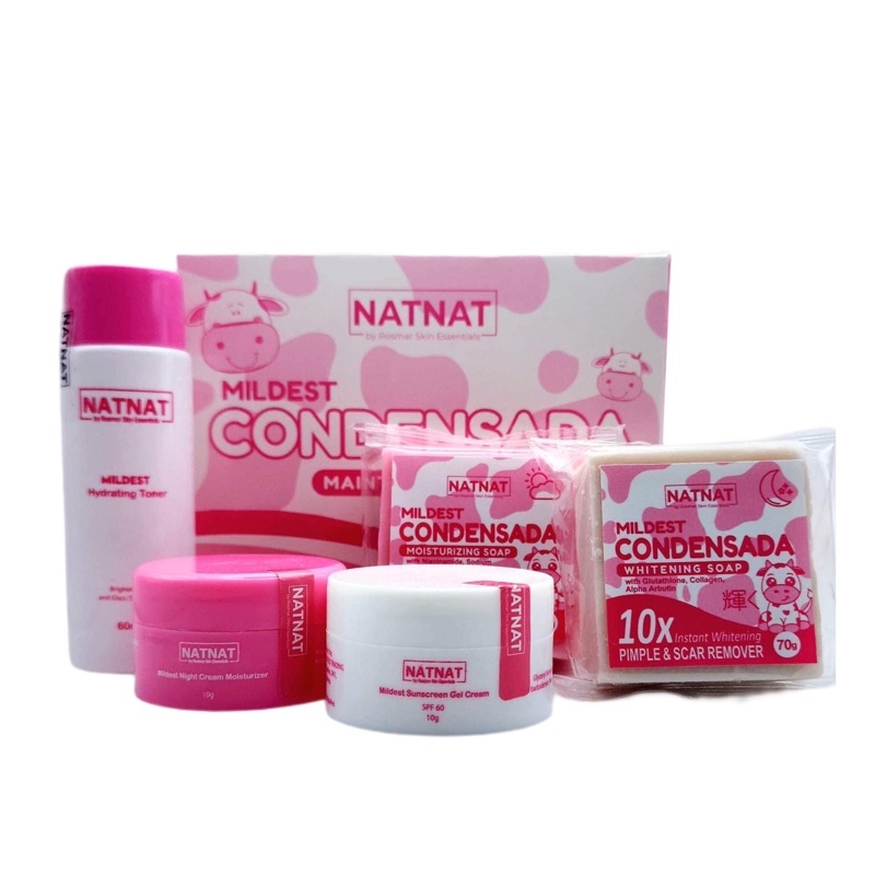 Natnat Mildest Condensada Rejuvenating Maintenance Set | Shopee