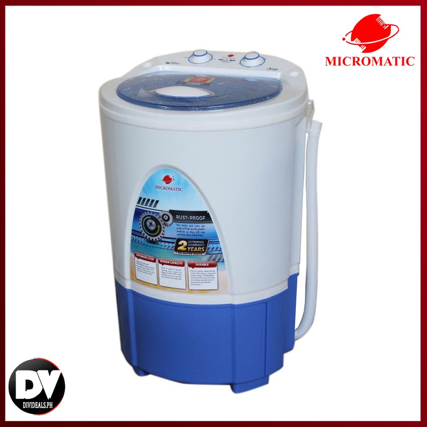 Micromatic Single Tub Washing Machine 8kg MWM-850 | Shopee Philippines