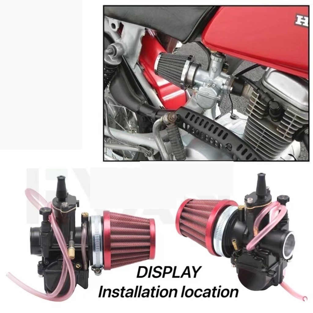 MOTORCYCLE AIR FILTER FOR RAIDER R150 FI| BLUE | MOTOR AIR CLEANER ...