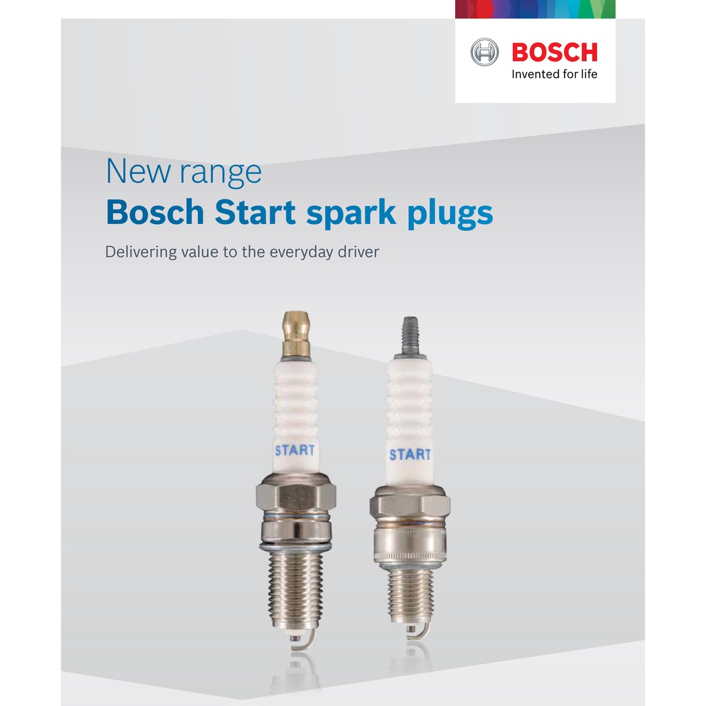 Bosch Start E6C ( W8AC ) Spark Plug (CrossRef NGK B5HS W16FS-U ...
