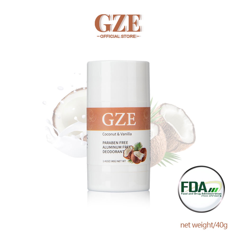 GZE Coconut Underarm Antiperspirant Deodorant Stick Reduce Excessive