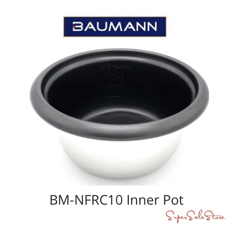 Baumann Rice Cooker Inner Pot /Glass Lid ONLY ️BM-NFRC10 | Shopee ...