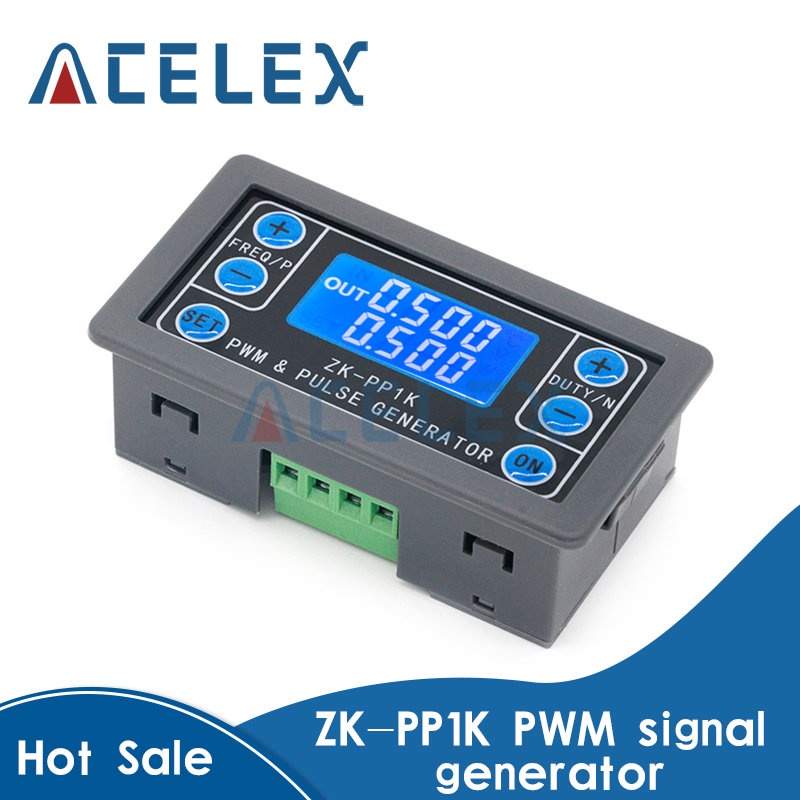 Zk Pp K Dual Mode Lcd Pwm Signal Generator Channel Hz Khz Pwm Pulse Frequency Duty Cycle