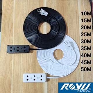 ROYU 3 Gang Universal Outlet Extension Cord