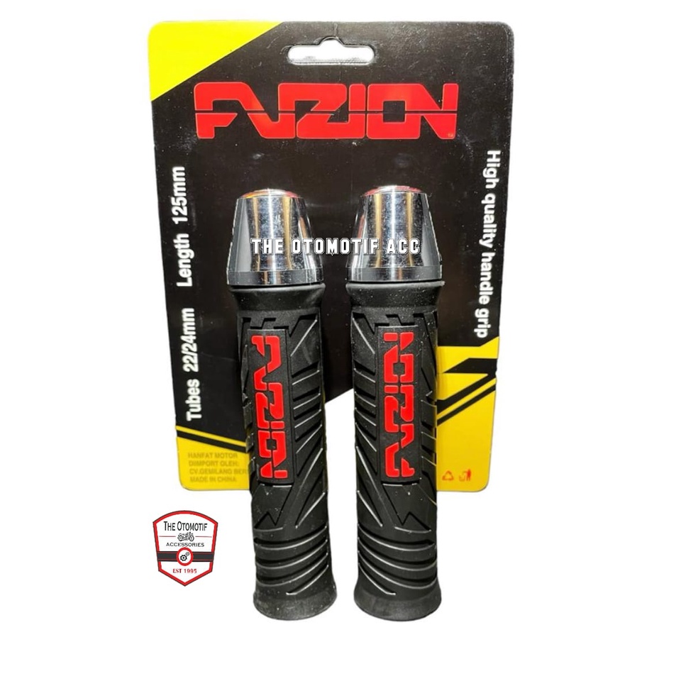 Colorful FUZION HANDGRIP GRIP PLUS JALU UNIVERSAL CHROME Handlebar For