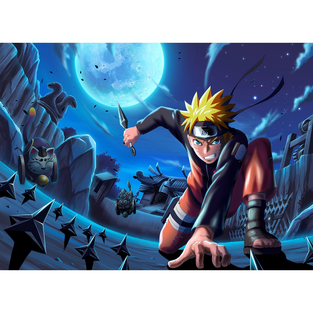 NARUTO ANIME HD WALLPAPER POSTER 21cm x (3pcs minimum order