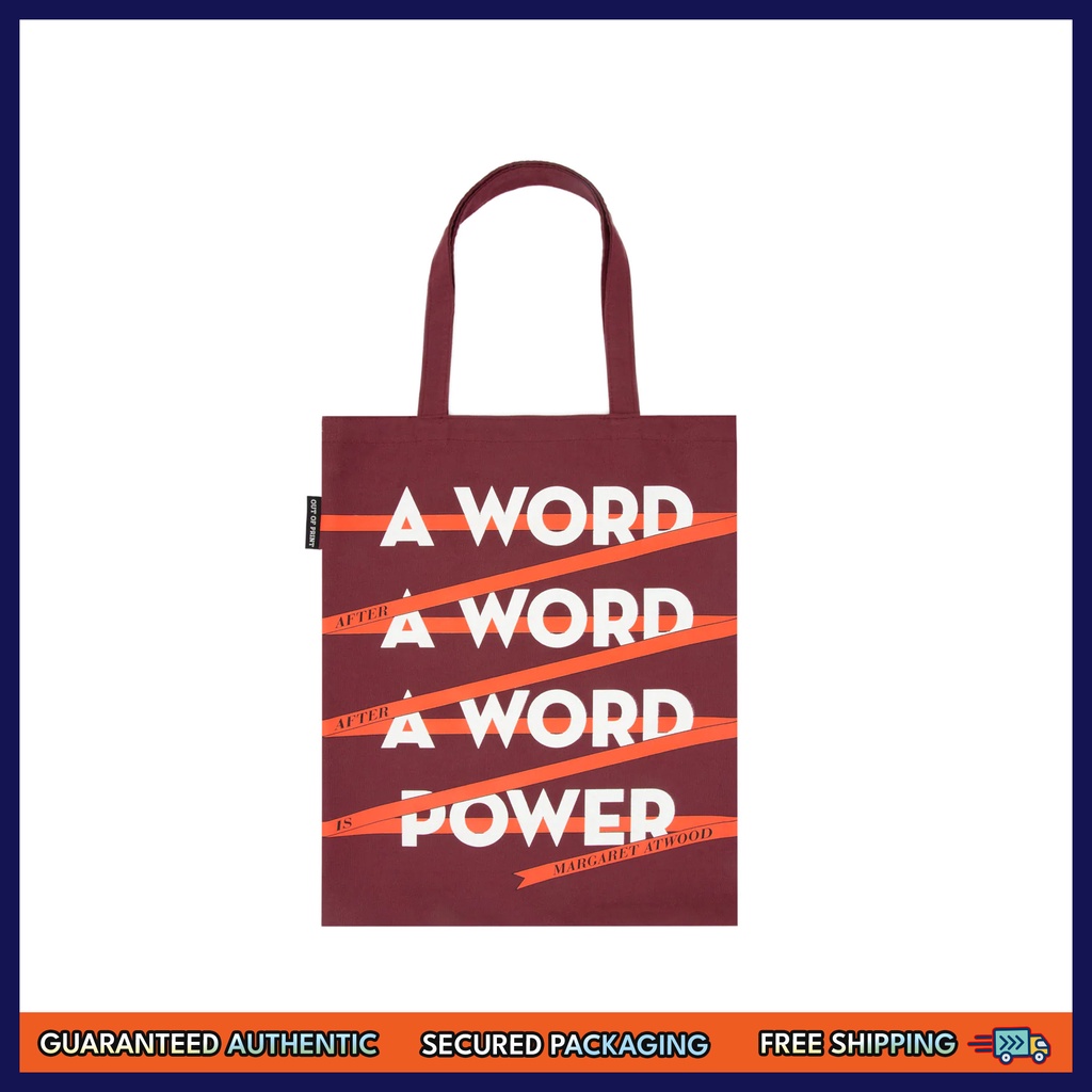 A Word is Power Tote bag Shopee Philippines