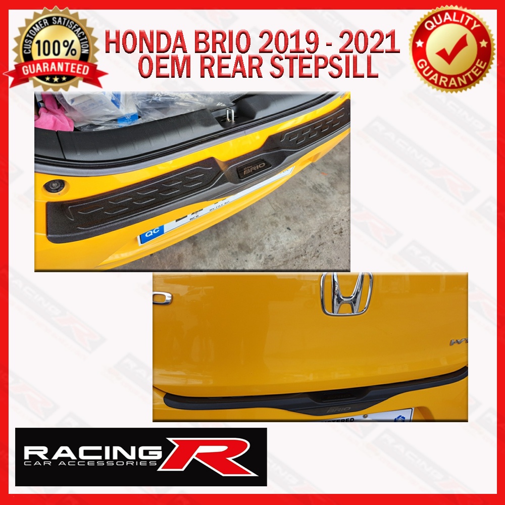 Honda Brio 2019 2021 OEM Rear Step sill or Rear Bumper Guard ( rear