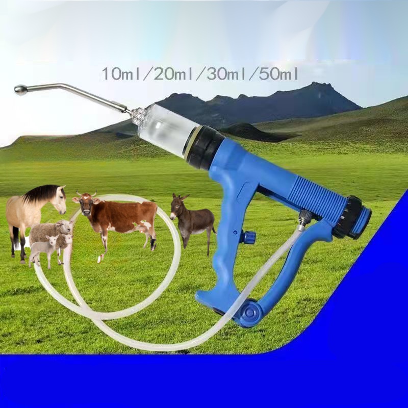 Veterinary Applicator Pet Feeder Injection Gun Veterinary Automatic ...