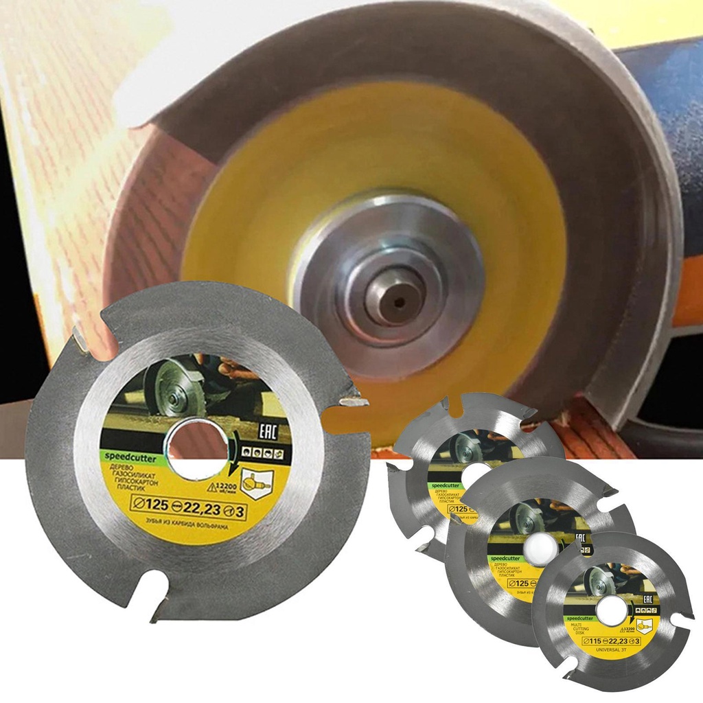 Wood Cutting Disc For Angle Grinder 6 Teeth Circular Saw Blade Hard