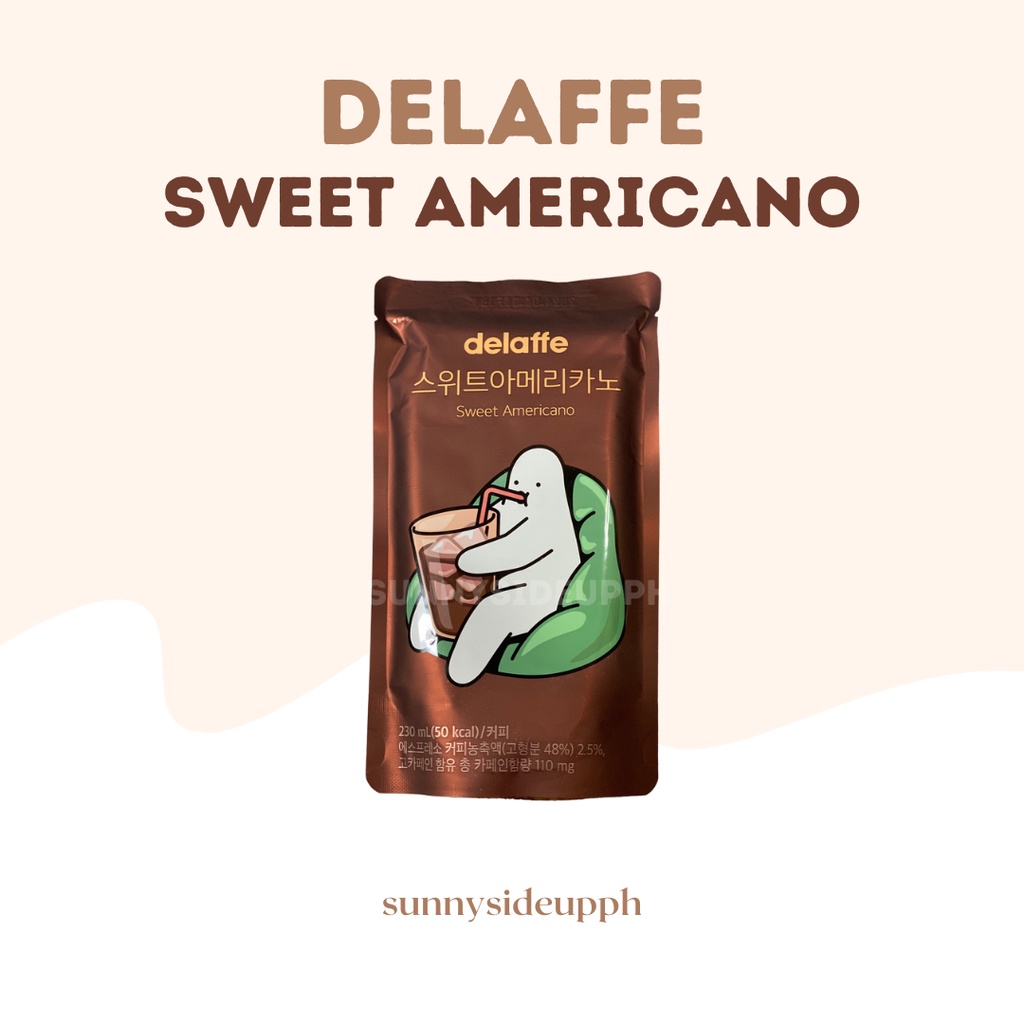 Delaffe Sweet Americano Ml Korean Pouch Drink Shopee Philippines