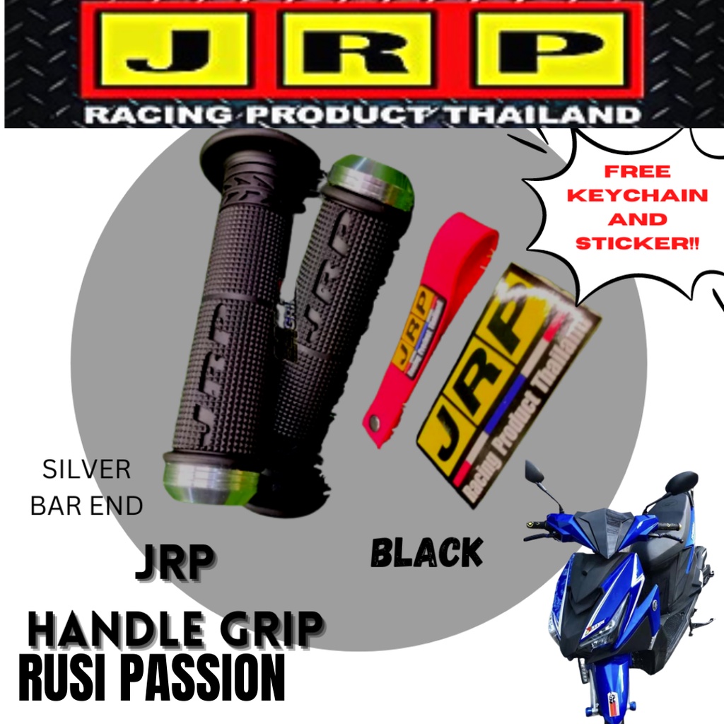 ORIGINAL JRP HANDLE GRIP FOR : RUSI PASSION | BLACK | WITH FREE ...