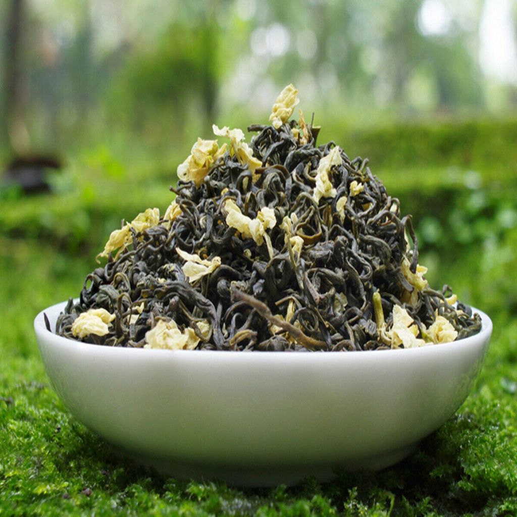Jasmine Flowers Green Tea Jasmine Flurries Chinese 50g Green Tea ...