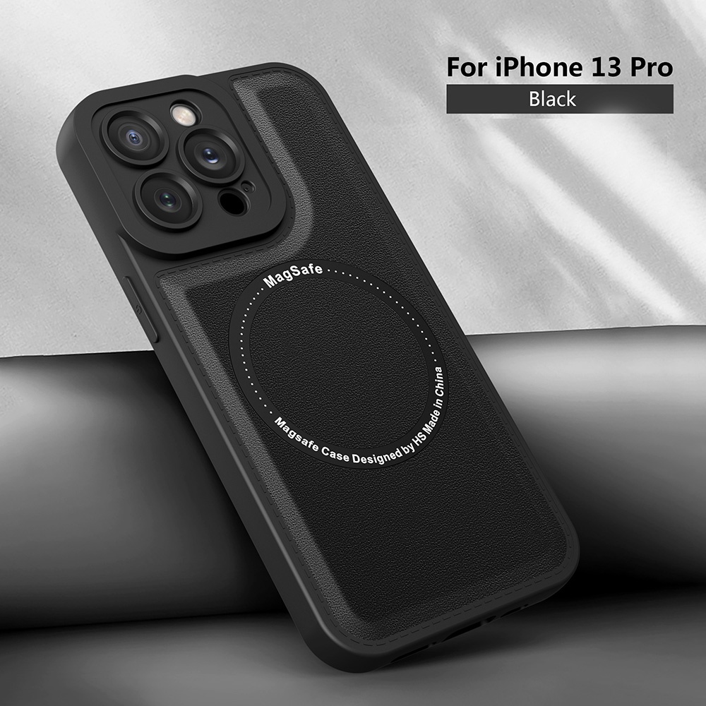 Magnetic Leather Phone Case Casing For Iphone 11 12 13 14 Pro Max 7 Plus 8 Plus X Xs Max Xr Se 4300