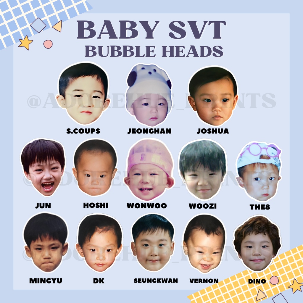 Baby Sebong Bubble Heads (NOT PVC) | Shopee Philippines